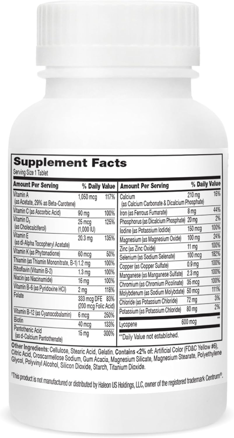 21st Century Sentry Men Multivitamin, 120 Tablets - görsel 9