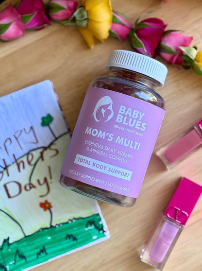 Baby Blues Multivitamin for Women's - Daily – Folate (167% DV): Essential for cell growth and DNA synthesis. This – Image 7
