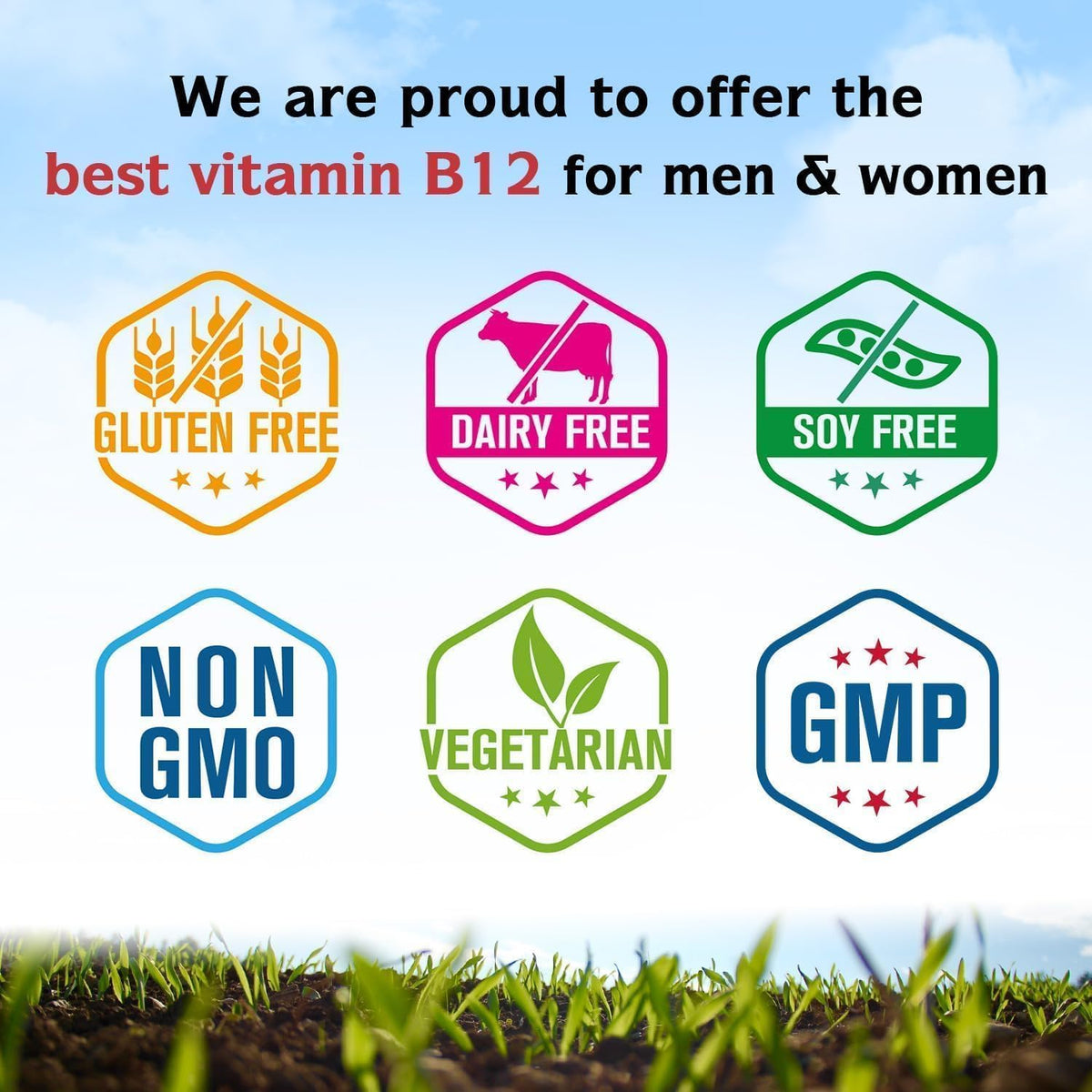 Innate Vitality Vitamin B12 5000mcg – Made in the USA in a GMP-certified facility, third-party tested for purity – Image 6