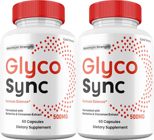 Glyco Sync Capsules, Premium All-Natural – All-Natural Ingredients: No artificial nasties – just wholesome – Image 1