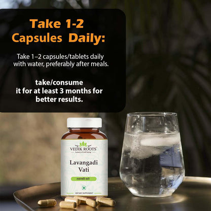 Lavangadi Vati Capsules - 120 Capsules (Pack of 1)