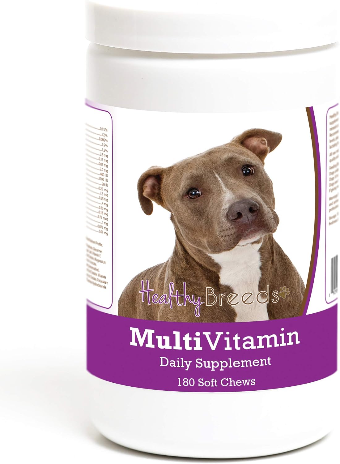 Healthy Breeds Pit Bull Multivitamin Soft Chew for Dogs 180 Count - görsel 1