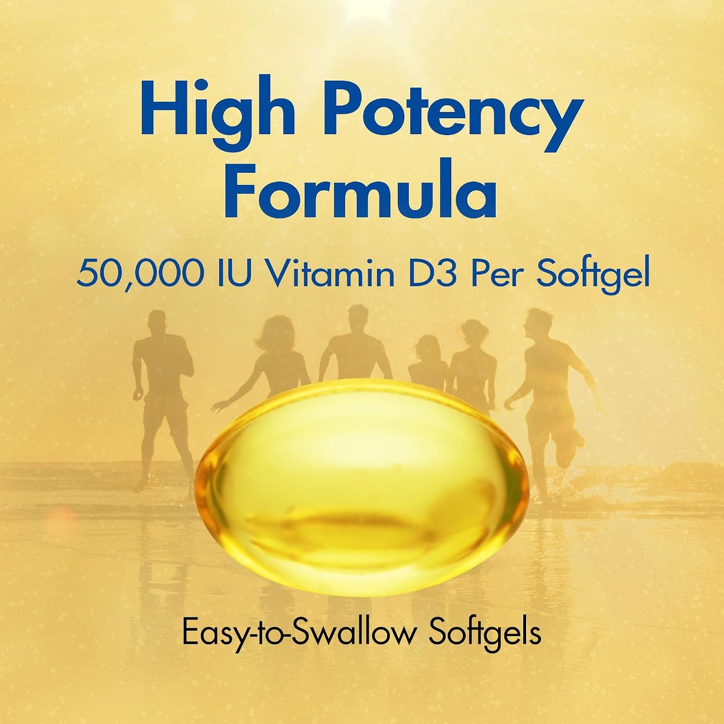 ULTRA-D3 Once-Weekly Vitamin D3 50,000 IU Soft-gels, 50 Count Bottle - görsel 4