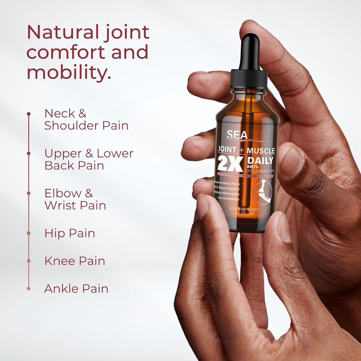 SeaTox Joint + Muscle Liquid Support - – Boswellia Serrata: Known for its potential to support a healthy – Image 2