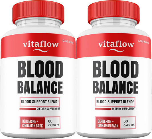 (2 Pack) VitaFlow Capsules, Vita Flow Supplement, Maximum Strength, All Natural Pills – Image 1