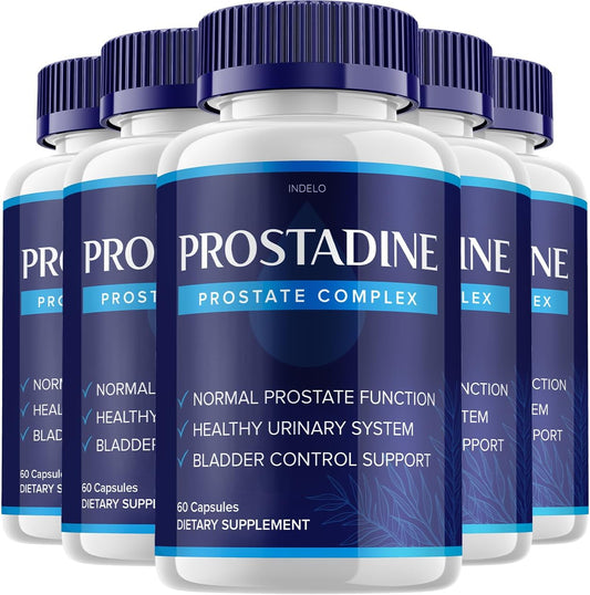 (5 Pack) Prostadine Capsules, Official Formula, Prostadine Supplement, Maximum Strength, 2024 New Improved Formulation (300 – Image 1