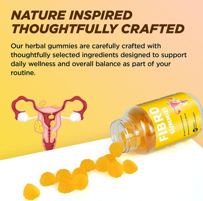 Aromlife Fibro Inositol Gummies - Natural Folate & Vitamins B6 & B12 - 60 Count Orange Flavour Women's Gummy for Daily – Image 7