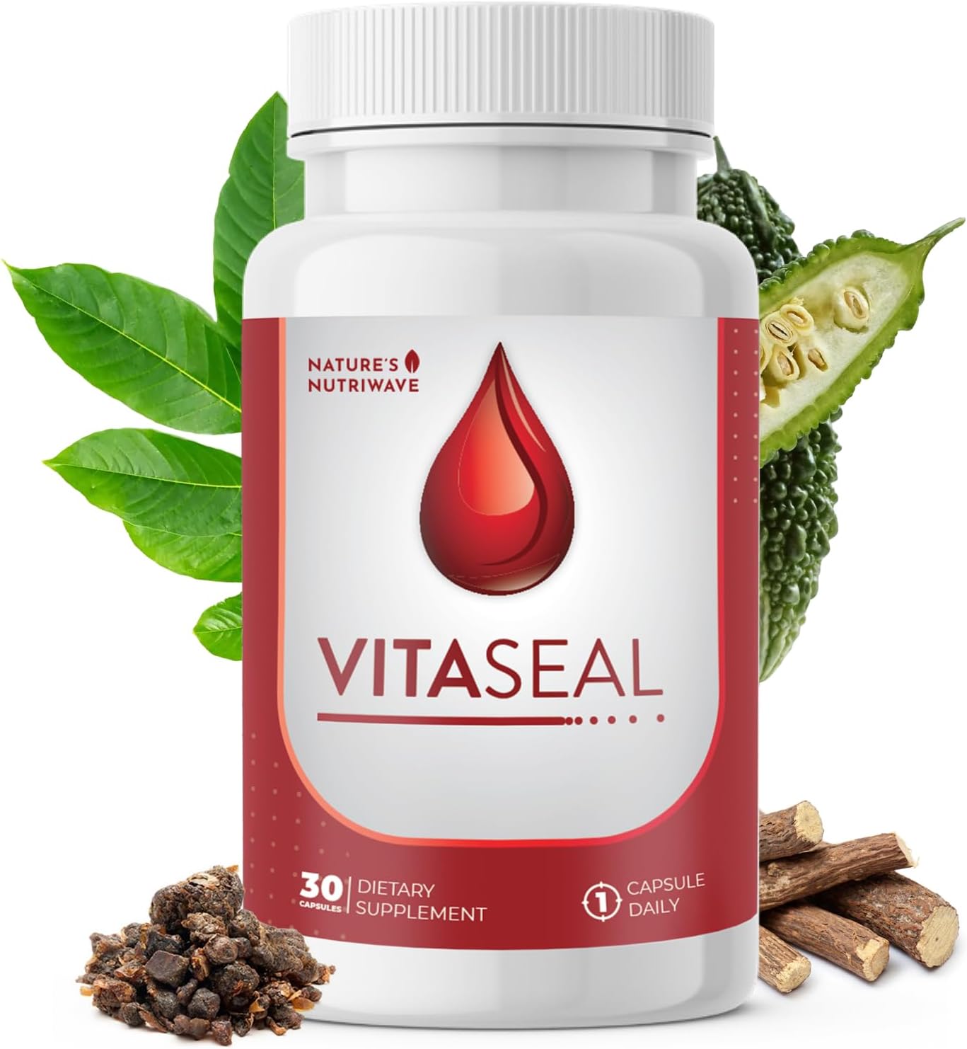 Vitaseal – Botanicals, Vitamins C & E, and Minerals – 30 Capsules - görsel 5
