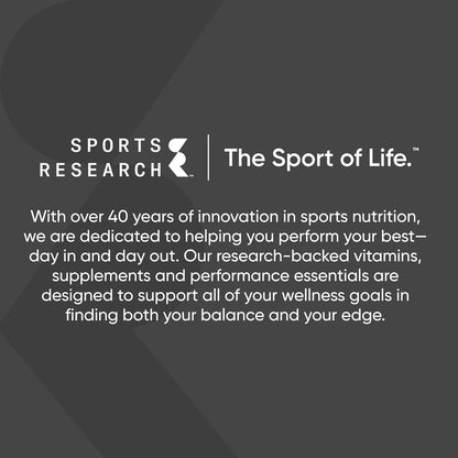 Sports Research® Biotin 5000mcg with Organic Coconut Oil - Vegan, Non-GM, 120 Softgels