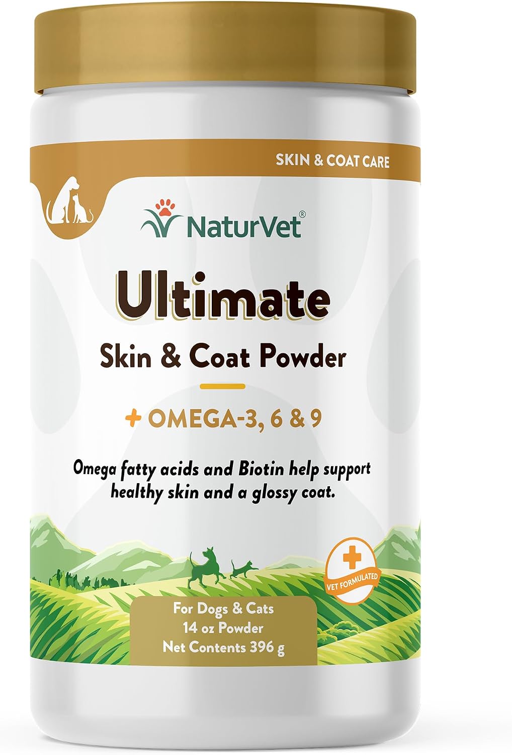 NaturVet Scoopables Omega-Gold Anchovy Oil & Salmon Supplement For Dogs and Cats – Supports Healthy Skin & Coat Plus DHA, EPA, Omega-3, & Omega-6 – Anchovy & Salmon Flavoured For Dog and Cat | 11oz Bag - görsel 9