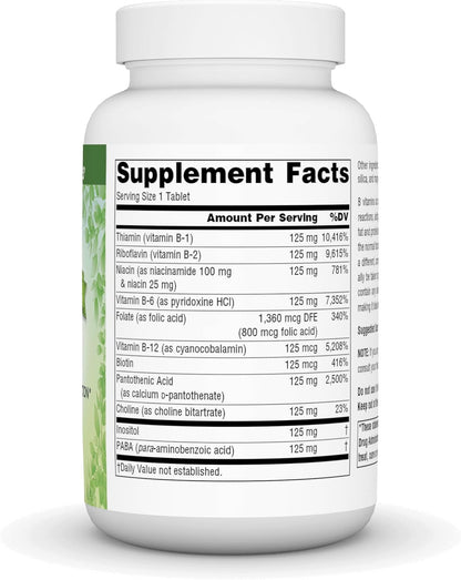 Source Naturals Vegan True B-125, 125 mg - 60 Tablets