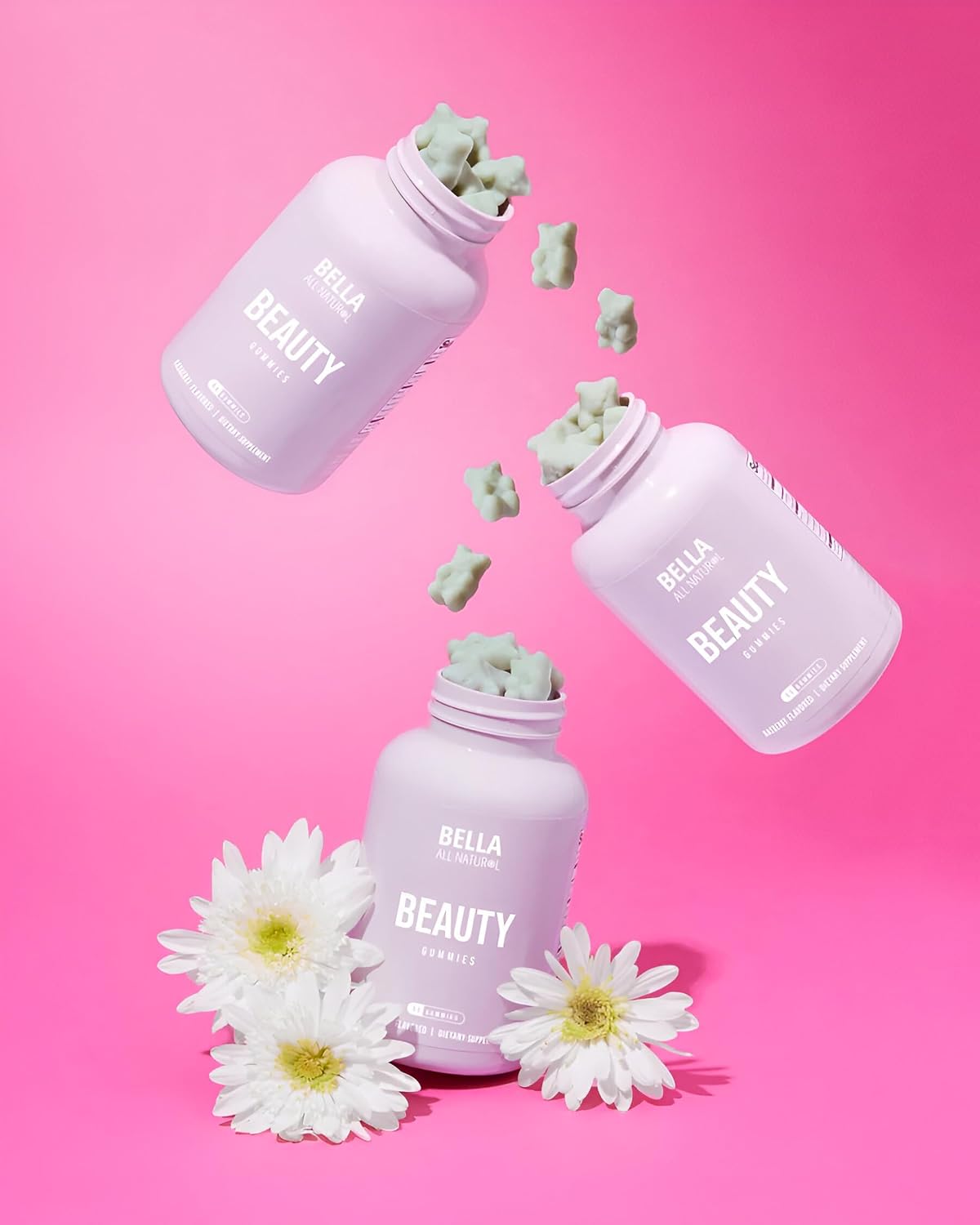 Bella All Natural Beauty Hair Gummies - görsel 6