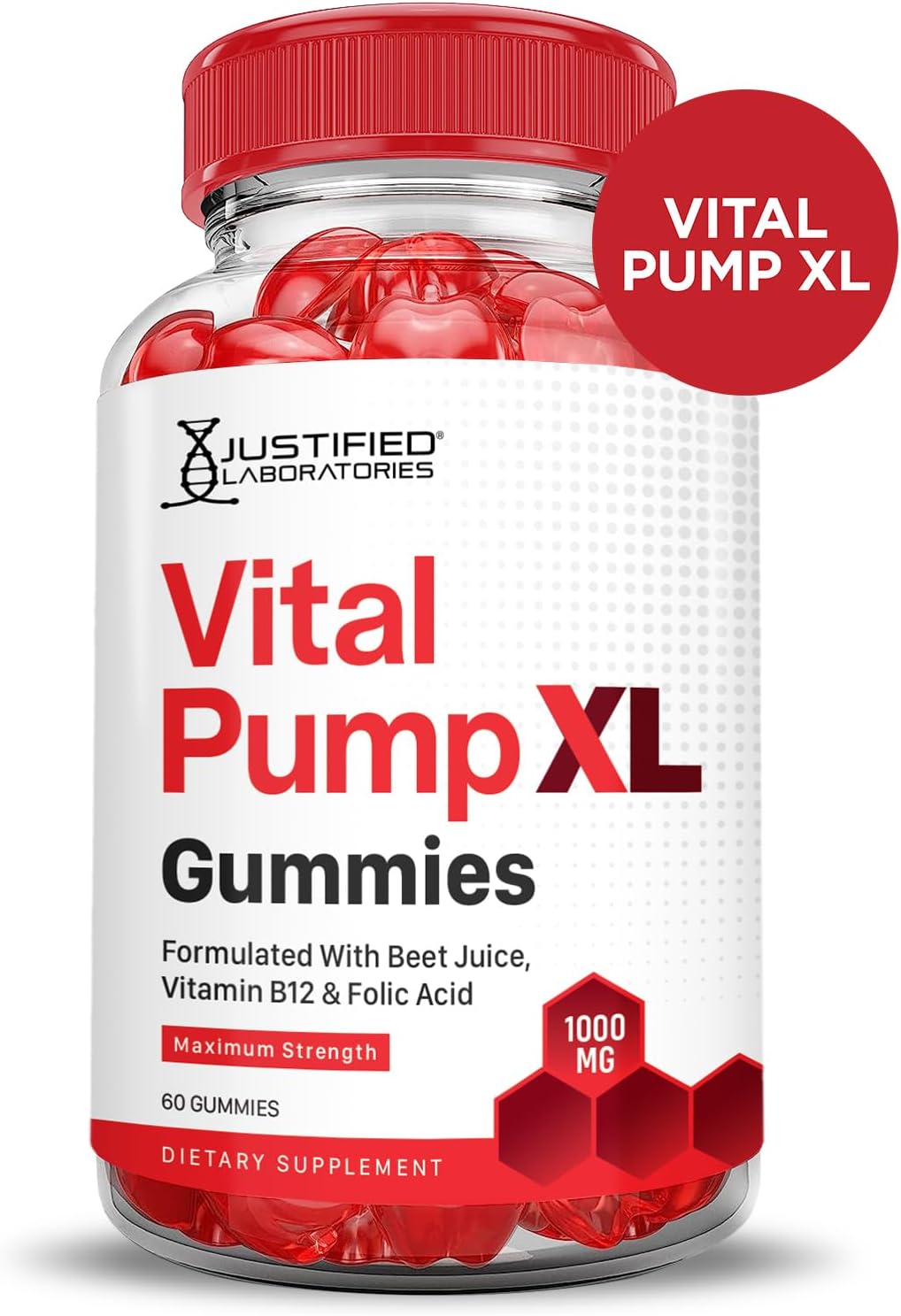 Justified Laboratories Vital Pump XL – Antioxidant Protection: Pomegranate and beetroot are rich in antioxidants – Image 3