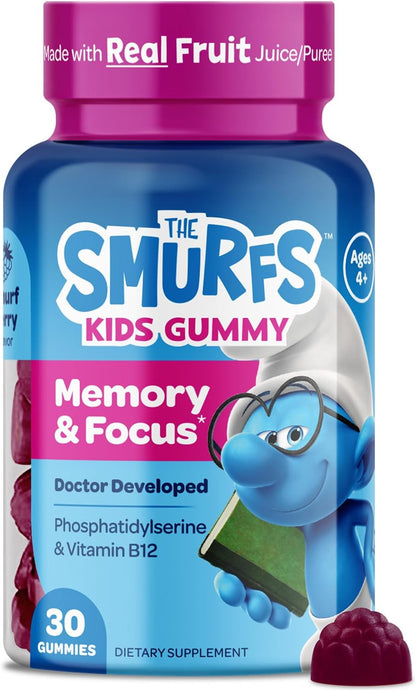 Smurfs Focussed Gummies for Kids