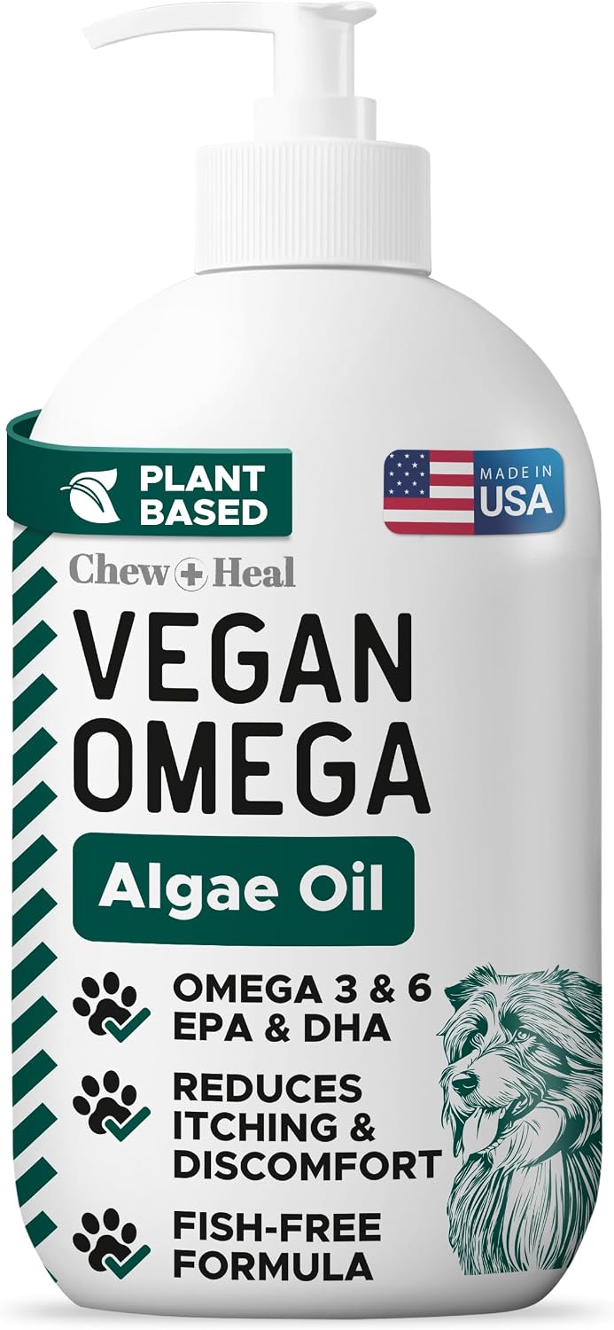 Vegan Omega 3 Oil for Dogs - 118 ml - – Heart and Immune Health: Regular intake of essential fatty acids may – Image 8