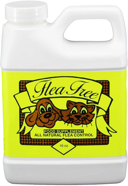 Flea-Free Pure Organic Food Supplement and Natural Pet Products, 454 g