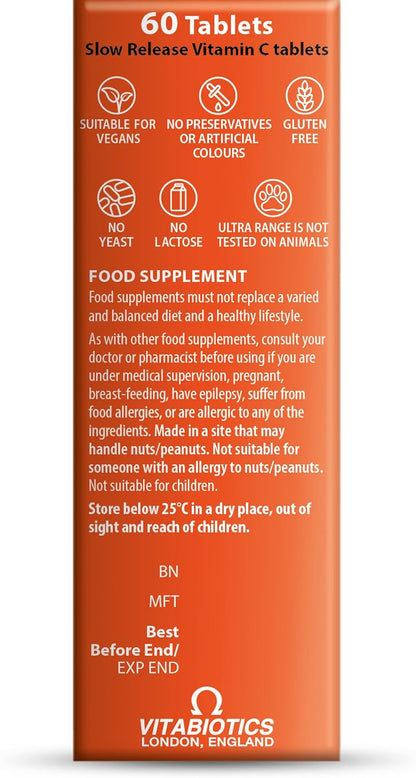 Vitabiotics Ultra Vitamin C - 60 Tablets