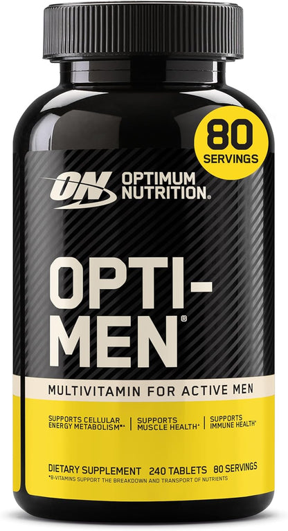 Optimum Nutrition Opti-Men Daily Multivitamin for Men, 240 Tablets