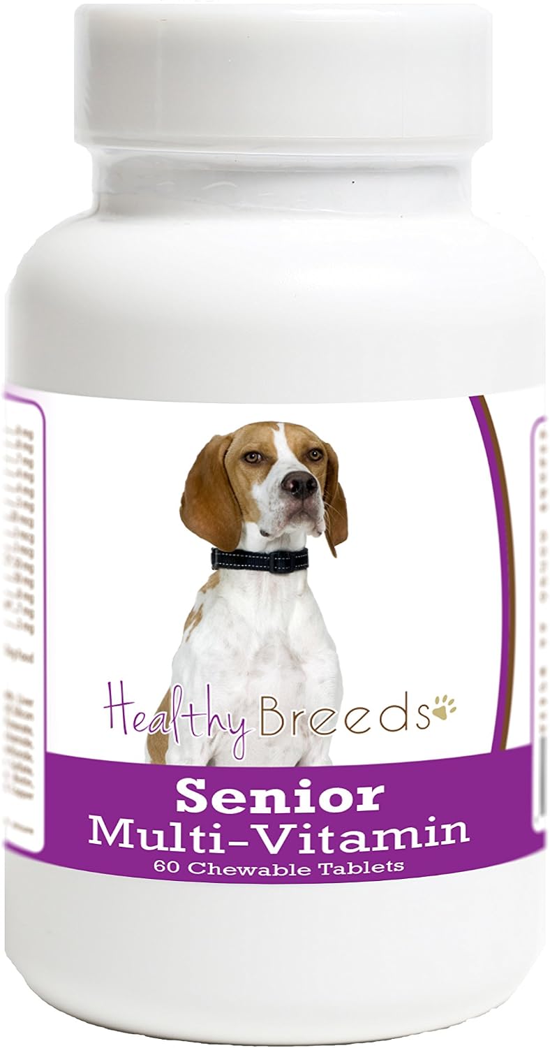 Healthy Breeds English Pointer Senior Dog Multivitamin Tablets 60 Count - görsel 1