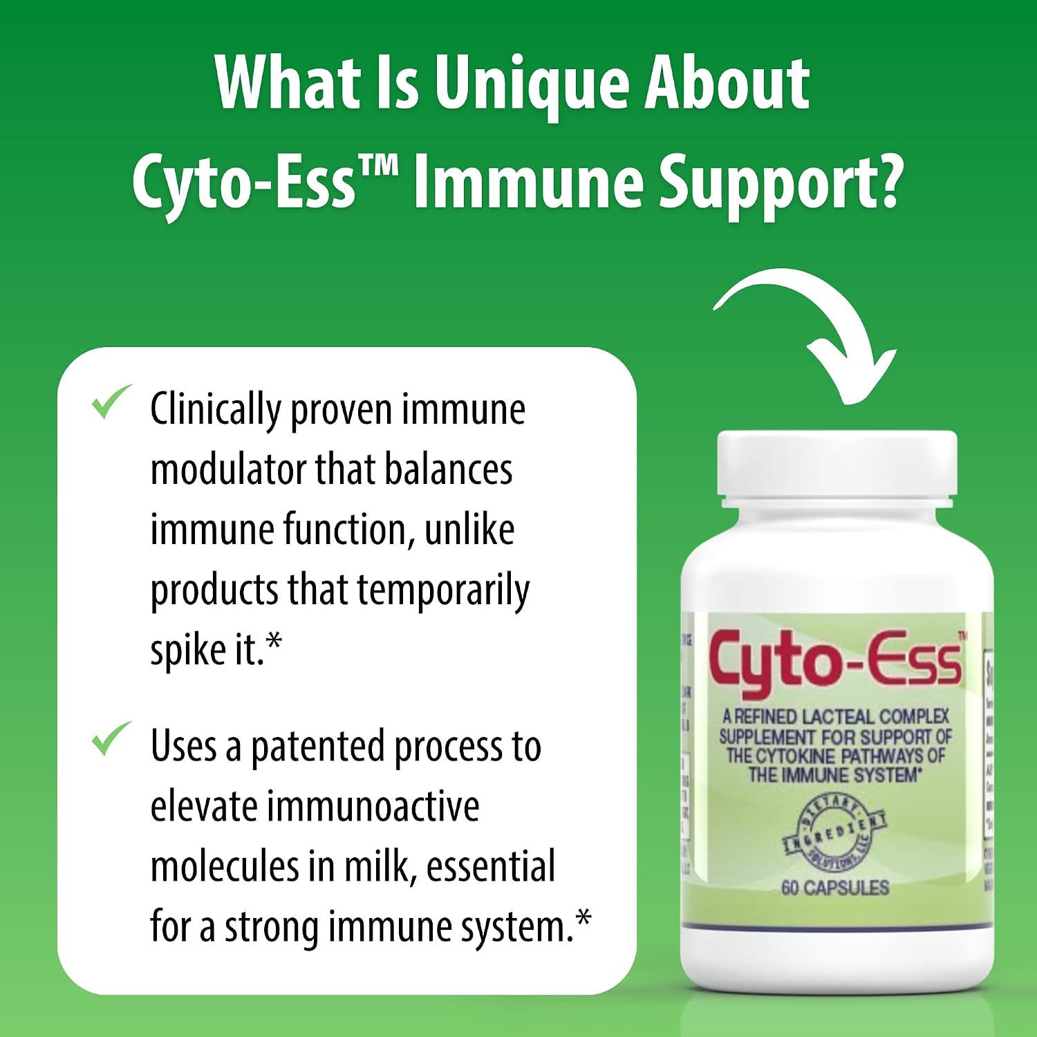 Jigsaw Health Cyto-Ess | Immune Support Supplement | 60 Capsules - görsel 6