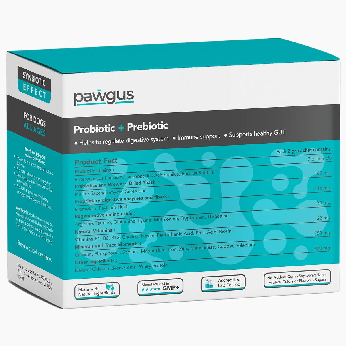 Ultimate Prebiotic & Probiotic Combo for – Vitamin B Complex: Essential vitamins—B1, B6, B12, Choline, Niacin, – Image 9
