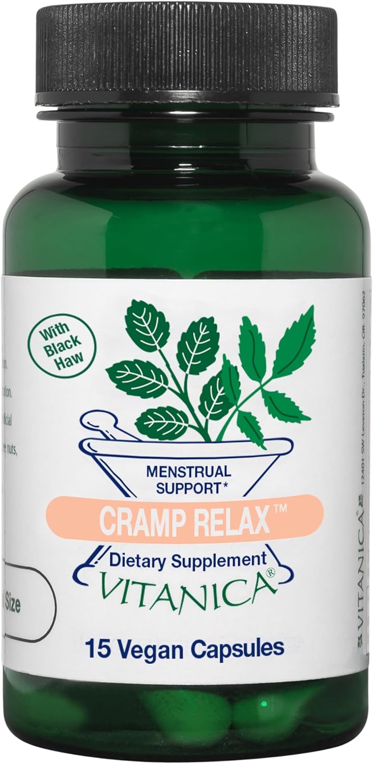Vitanica Cramp Relax, Menstrual Support, Vegan, 60 Capsules - görsel 4