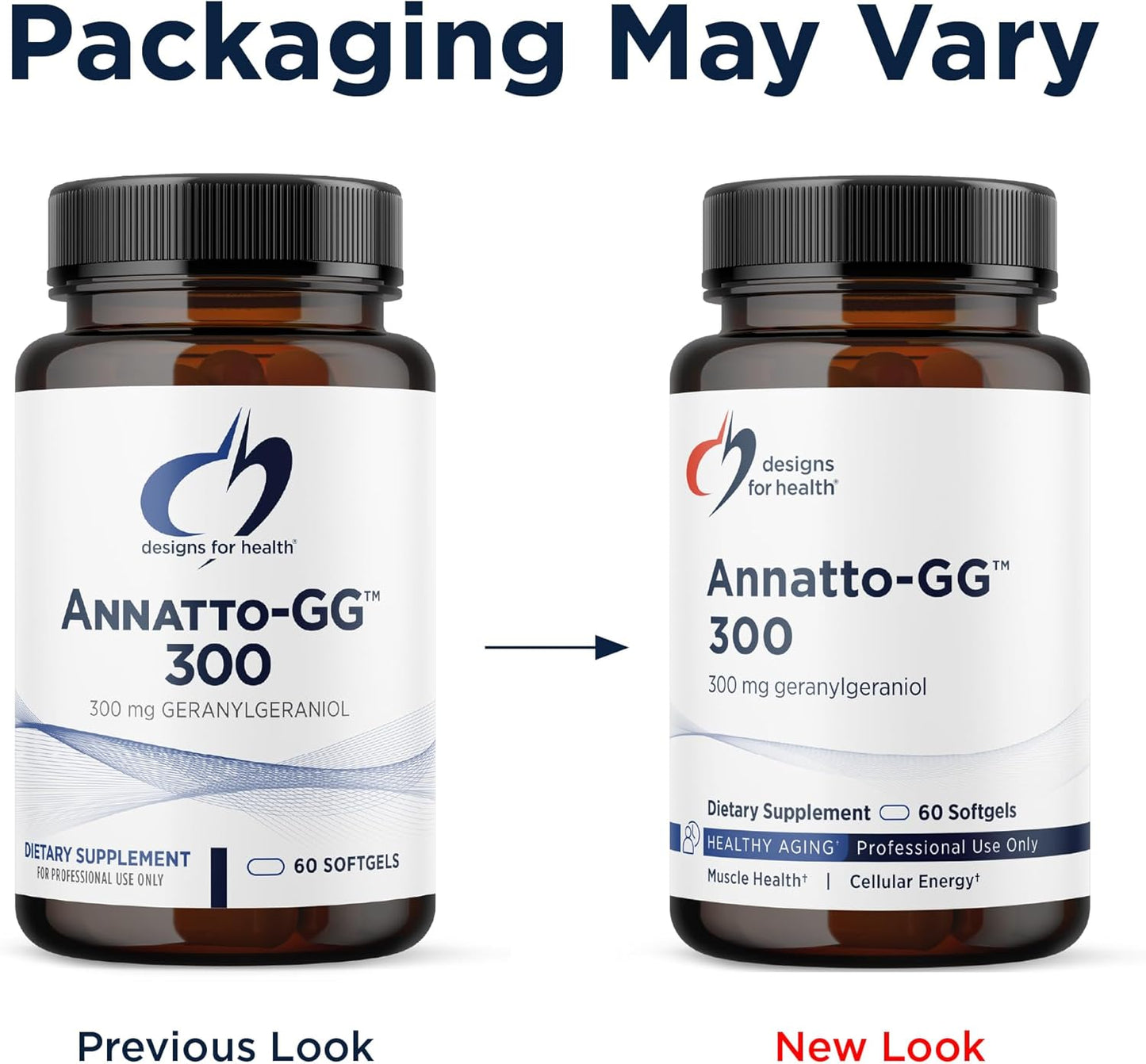 Designs for Health Annatto-GG 300 - Geranylgeraniol Supplement from Annatto Seeds - 60 Softgels - görsel 3
