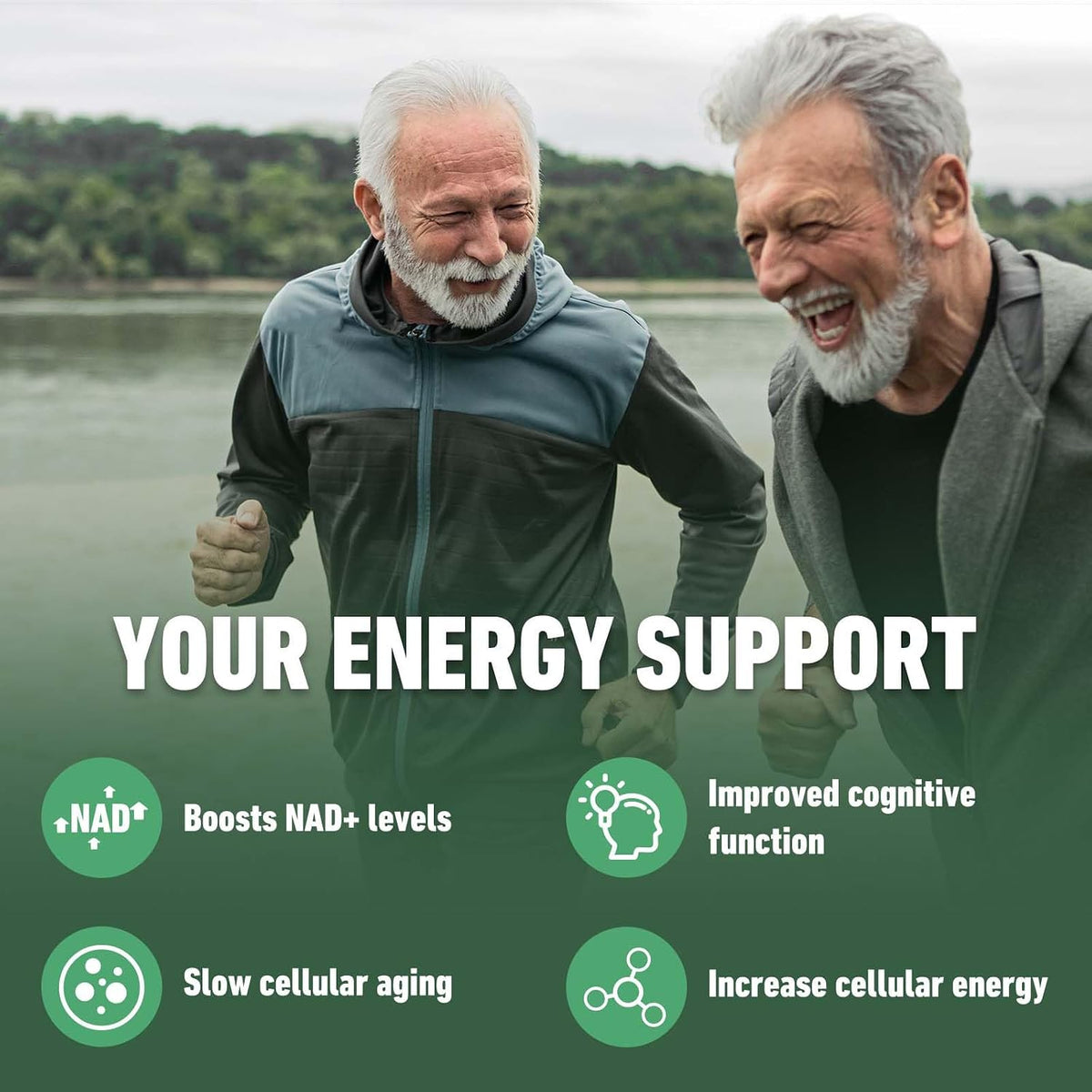 Airboy Liposomal Nicotinamide Riboside 900 – Supports metabolic health: NAD+ influences genes that regulate – Image 4