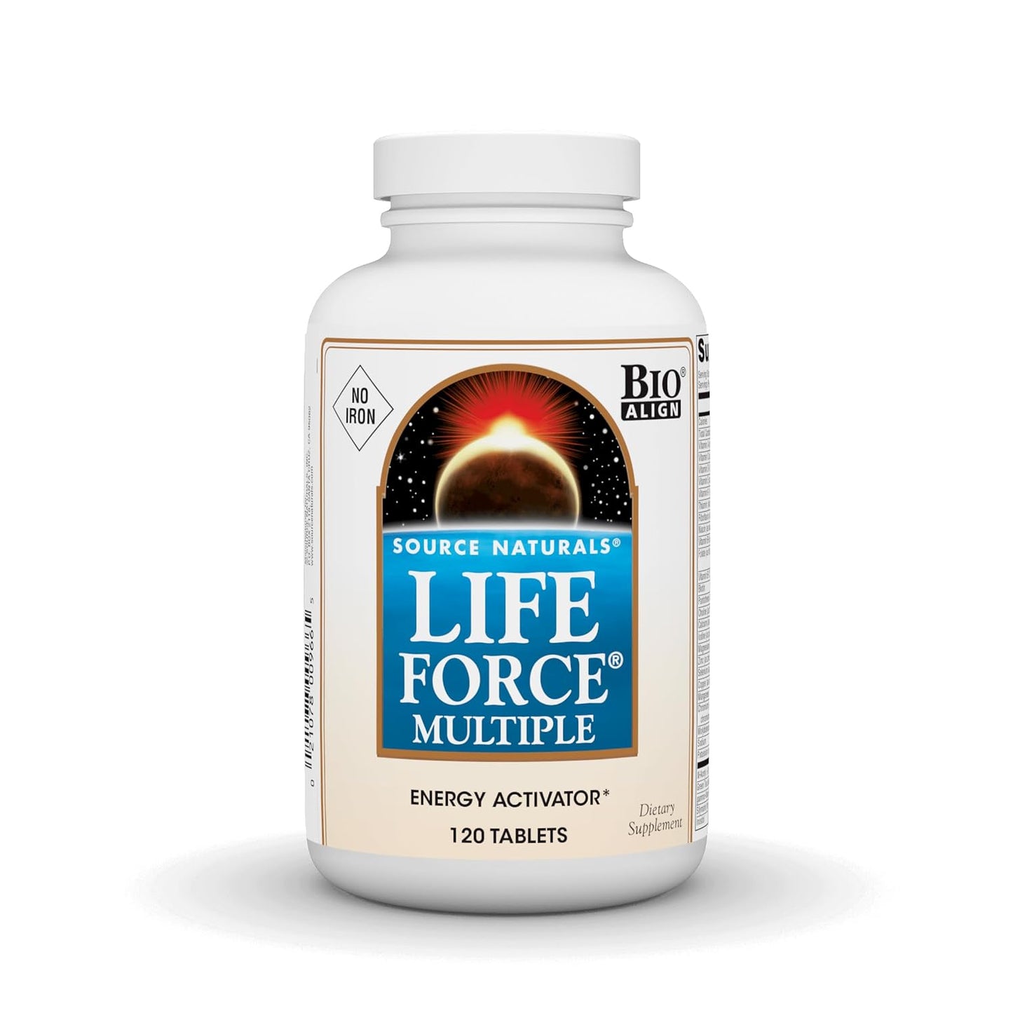 Source Naturals Life Force Multiple Iron Free Daily Multivitamin - 120 Tablets - görsel 1
