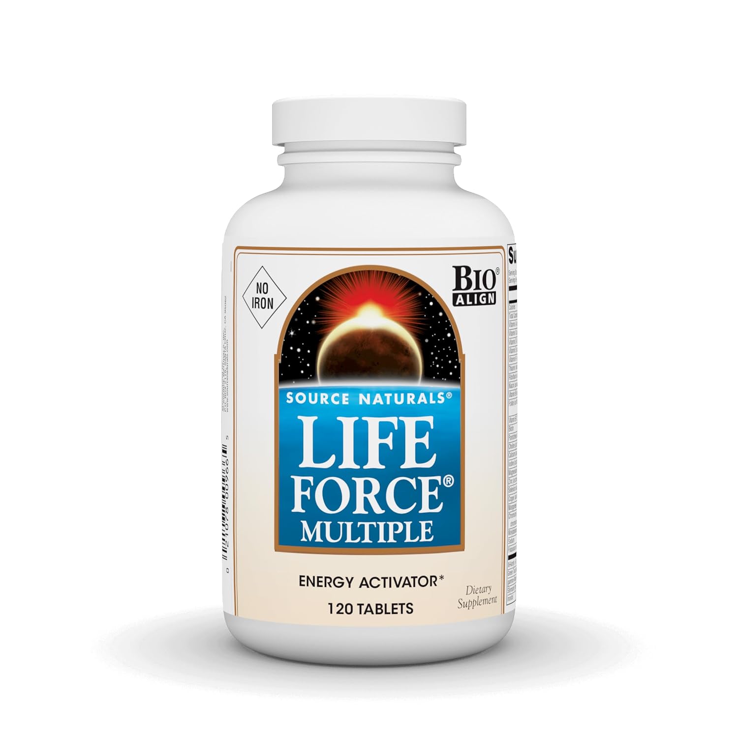Source Naturals Life Force Multiple Iron Free Daily Multivitamin - 120 Tablets - görsel 1