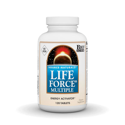 Source Naturals Life Force Multiple Iron Free Daily Multivitamin - 120 Tablets