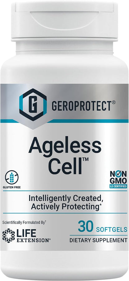 Life Extension GEROPROTECT Ageless Cell - Cellular Health & Healthy Ageing Formula