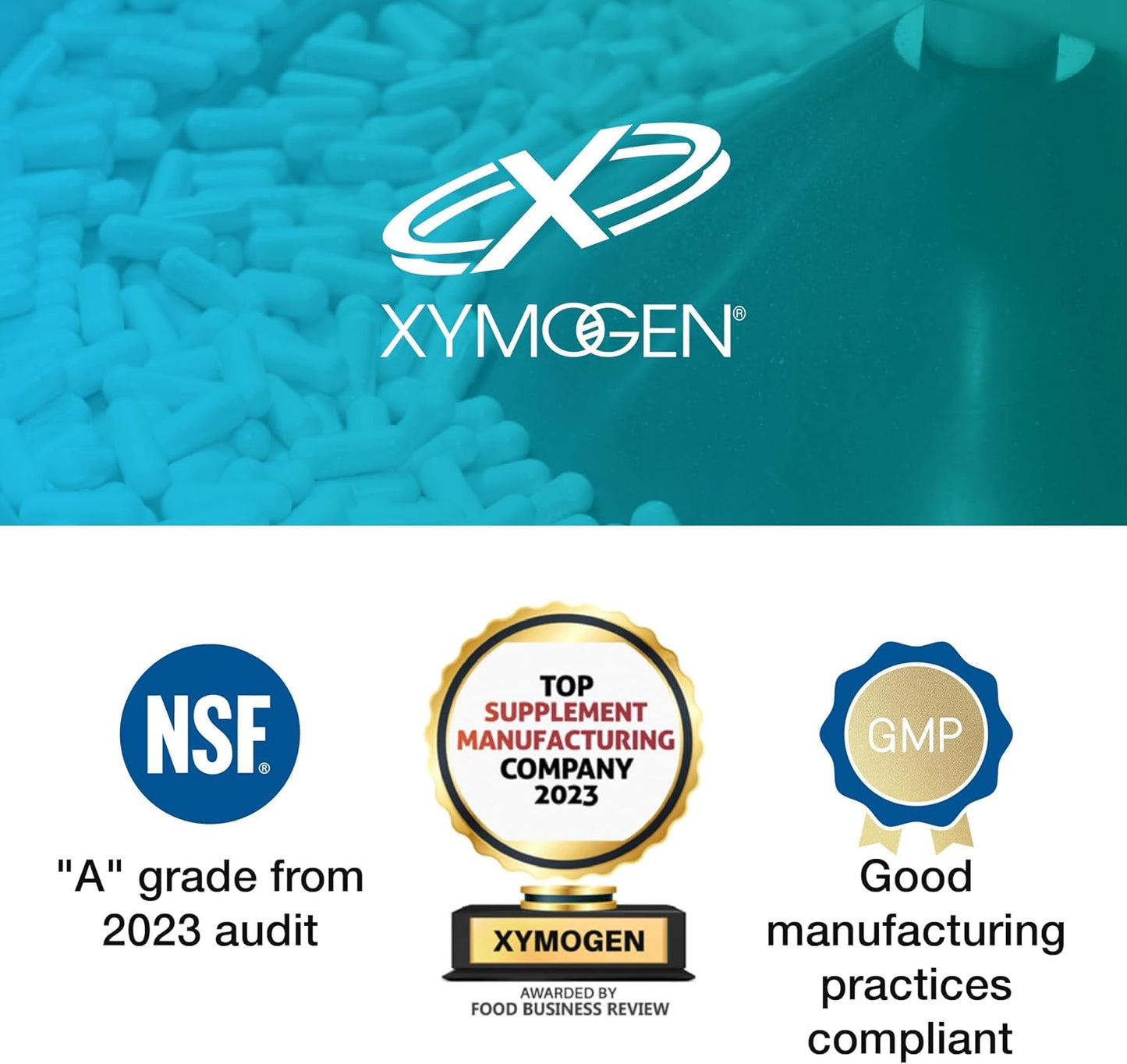 XYMOGEN SAM-e - S-Adenosyl-L-Methionine Supplement for Methylation & Cell Health Support - Gnosis’ Adomix SS Isomer - Nitrogen-Sealed Vegan Capsules - Gluten free & Non-GM - 30 Capsules - görsel 3