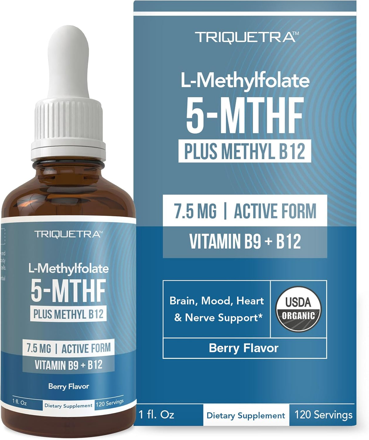 L-Methylfolate 7.5mg with Methyl B12 – Active 5-MTHF for MTHFR Support – Image 10