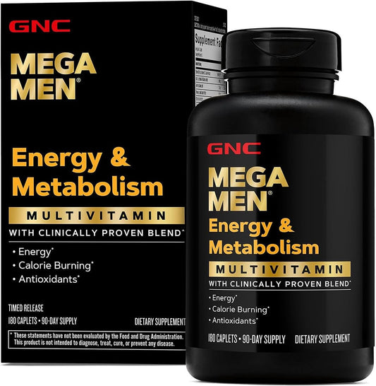 GNC Mega Men Energy & Metabolism – Supports energy production throughout the day – Image 1