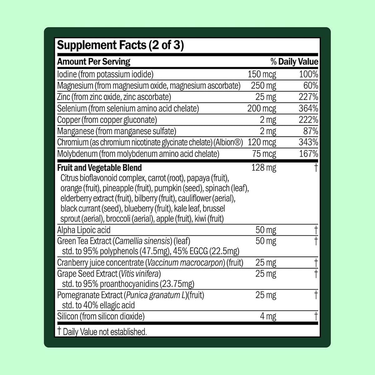 WellWithAll Women's's Multivitamin - Daily – Heart Health: Folate plays a role in normal homocysteine metabolism, – Image 4