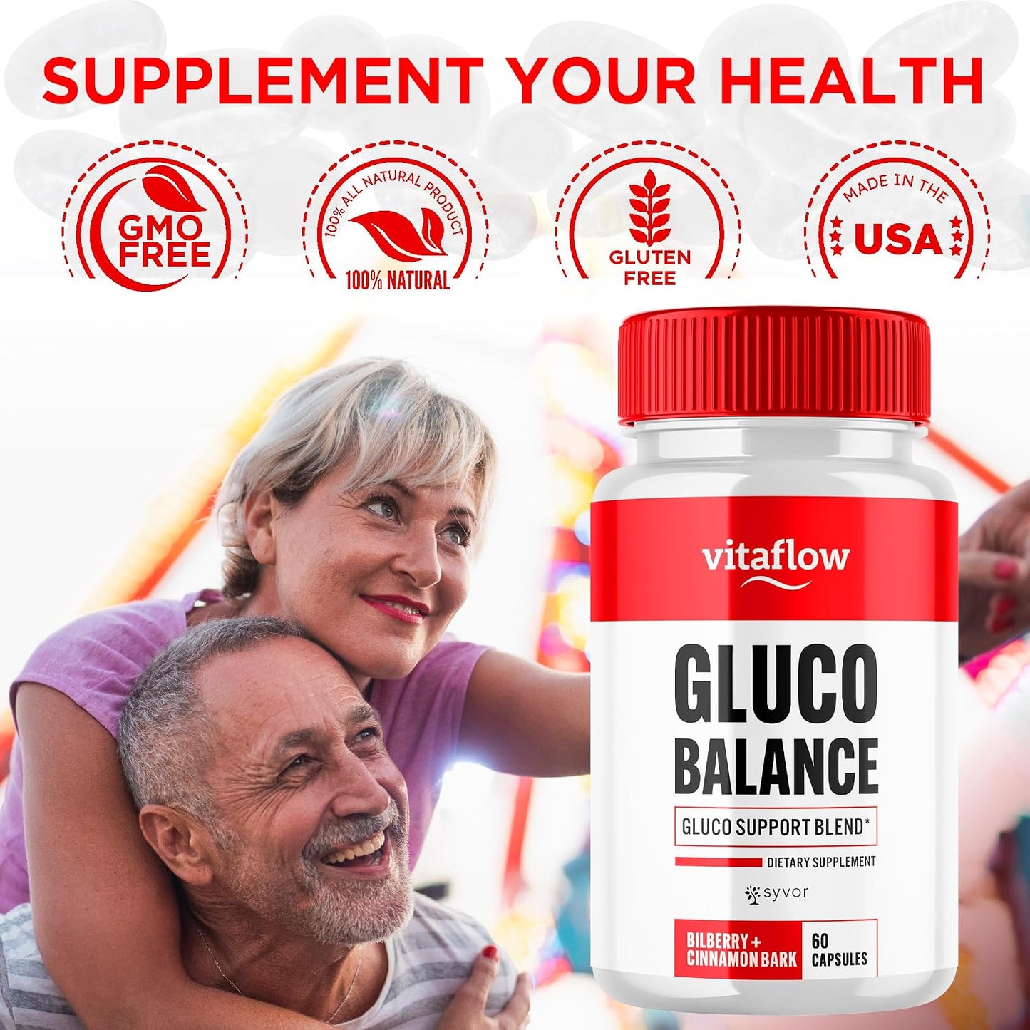 Vitaflow Balance Support Supplement Capsules (5-Pack, 300 Capsules) - görsel 6