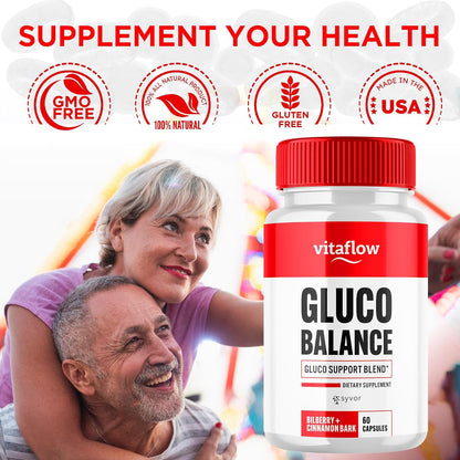 Vitaflow Balance Support Supplement Capsules (5-Pack, 300 Capsules)