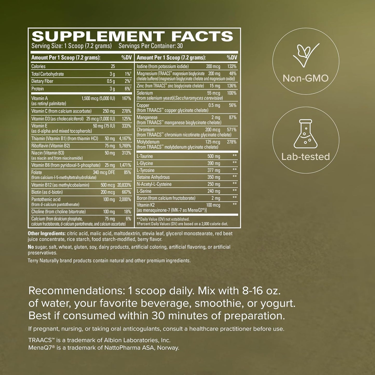 Terry Naturally Fatigued to Fantastic Energy Revitalisation Drink Mix - görsel 5