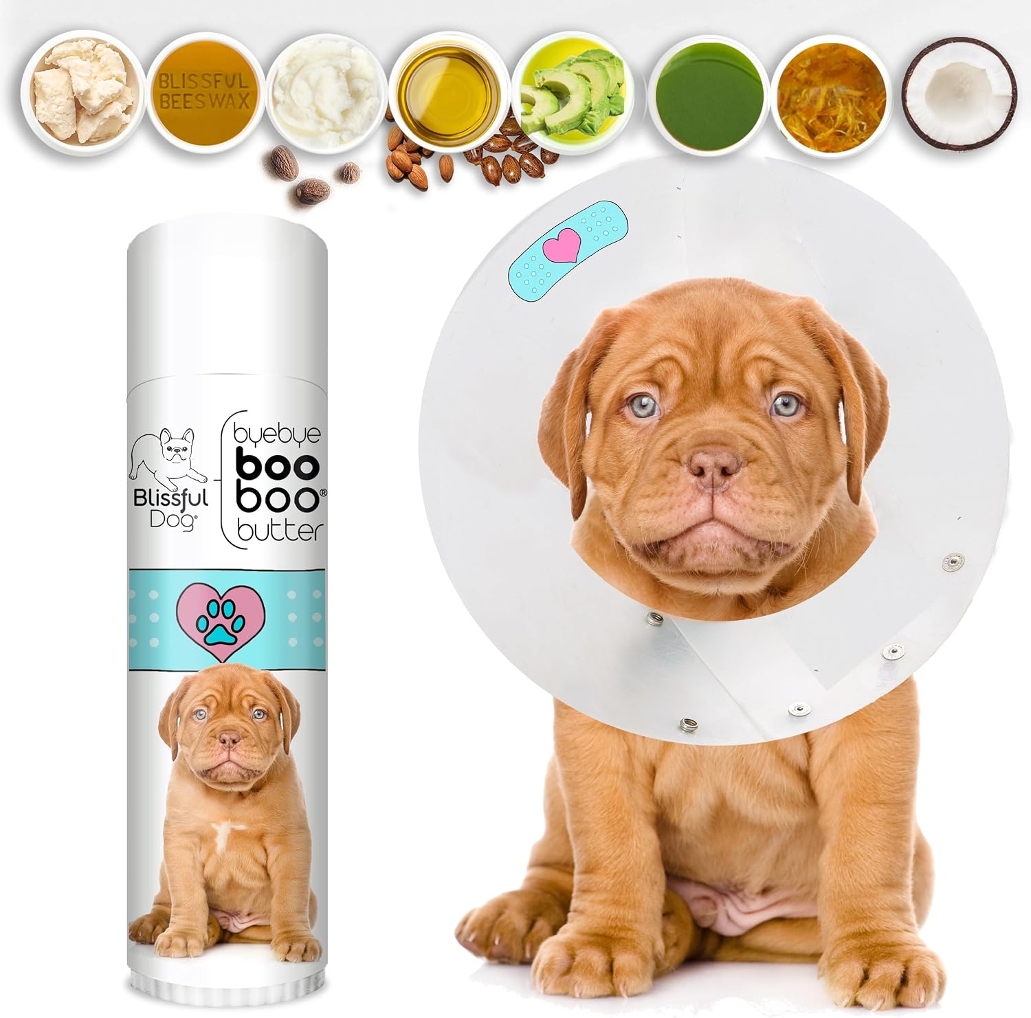 The Blissful Dog 14 g Tube Dogue De Bordeaux Booboo Butter - görsel 2