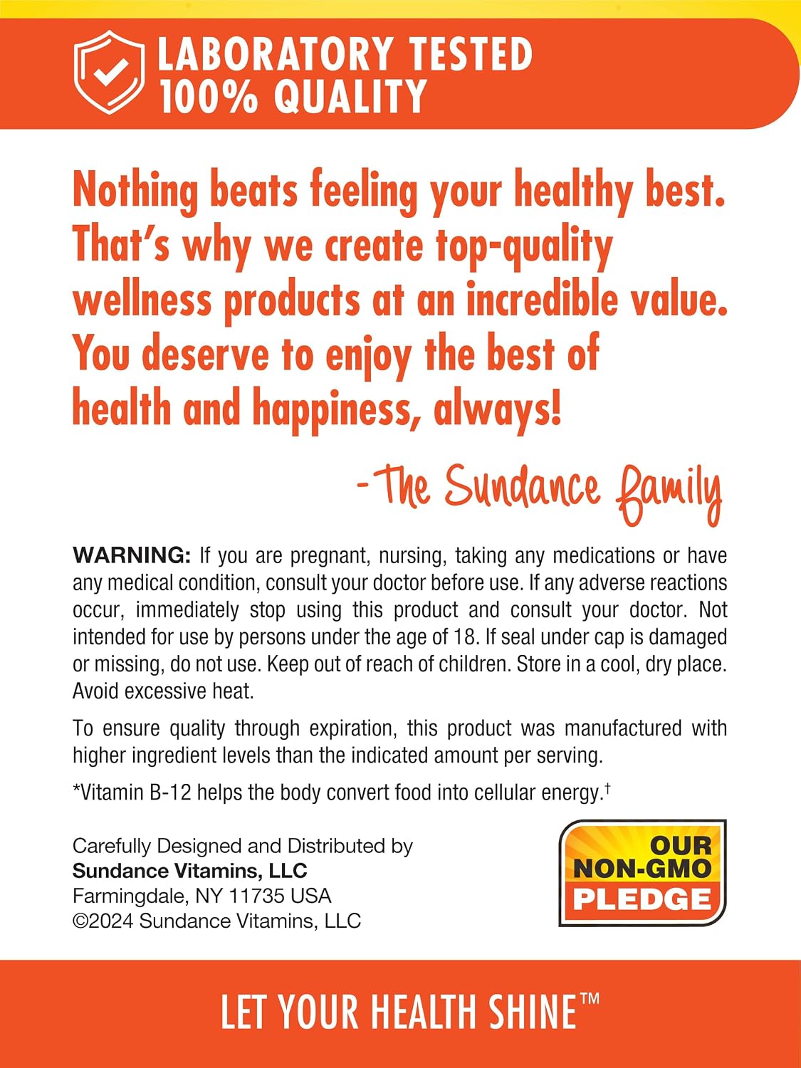 Sundance Vitamins B-12 Energy Gummies | – Energy metabolism: helps convert food into energy for daily vitality. – Image 5