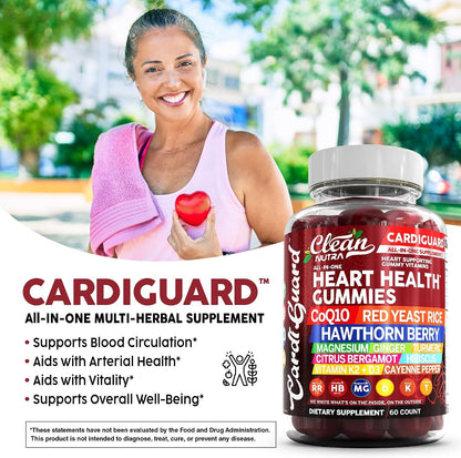 Clean Nutraceuticals CardiGuard - CoQ10 – Magnesium Glycinate: A highly bioavailable form of magnesium that – Image 4