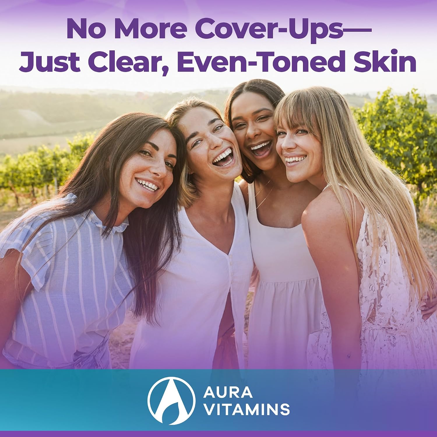 AURA VITAMINS Vitiligo Capsules - Skin Pigmentation Support - 60 Capsules - görsel 7