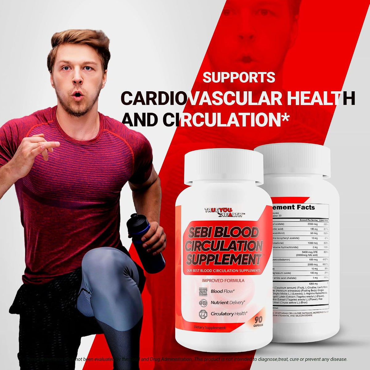 Sebi Blood Circulation Supplement with Iron, – Iron – An essential mineral that plays a key role in forming – Image 6