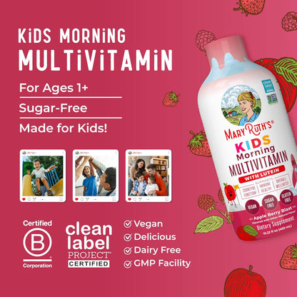 MaryRuth's Liquid Morning Multivitamin for Kids (450 mL)