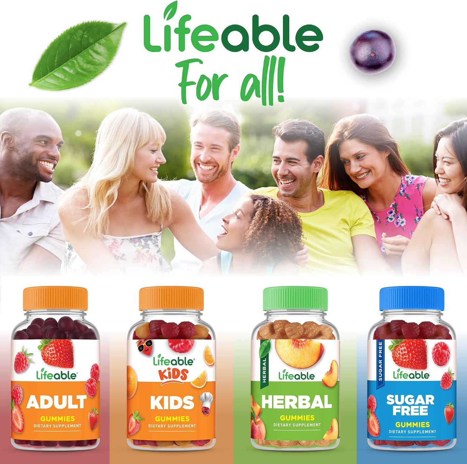 Lifeable Sugar Free Vitamin D 5000 IU - Strawberry Flavour Gummies for Immune and Bone Health - 90 Count - görsel 9