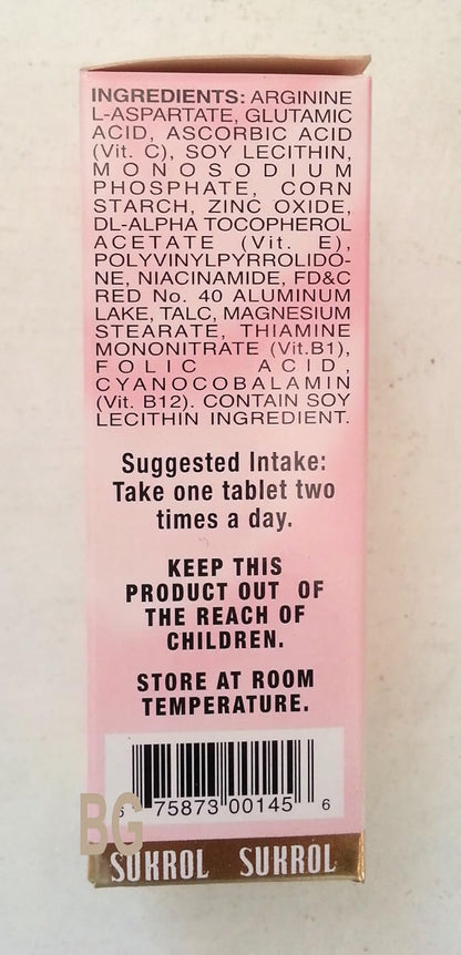 Sukrol Vigour Mujer Vitamin E Supplement for Women - 30 Tablets