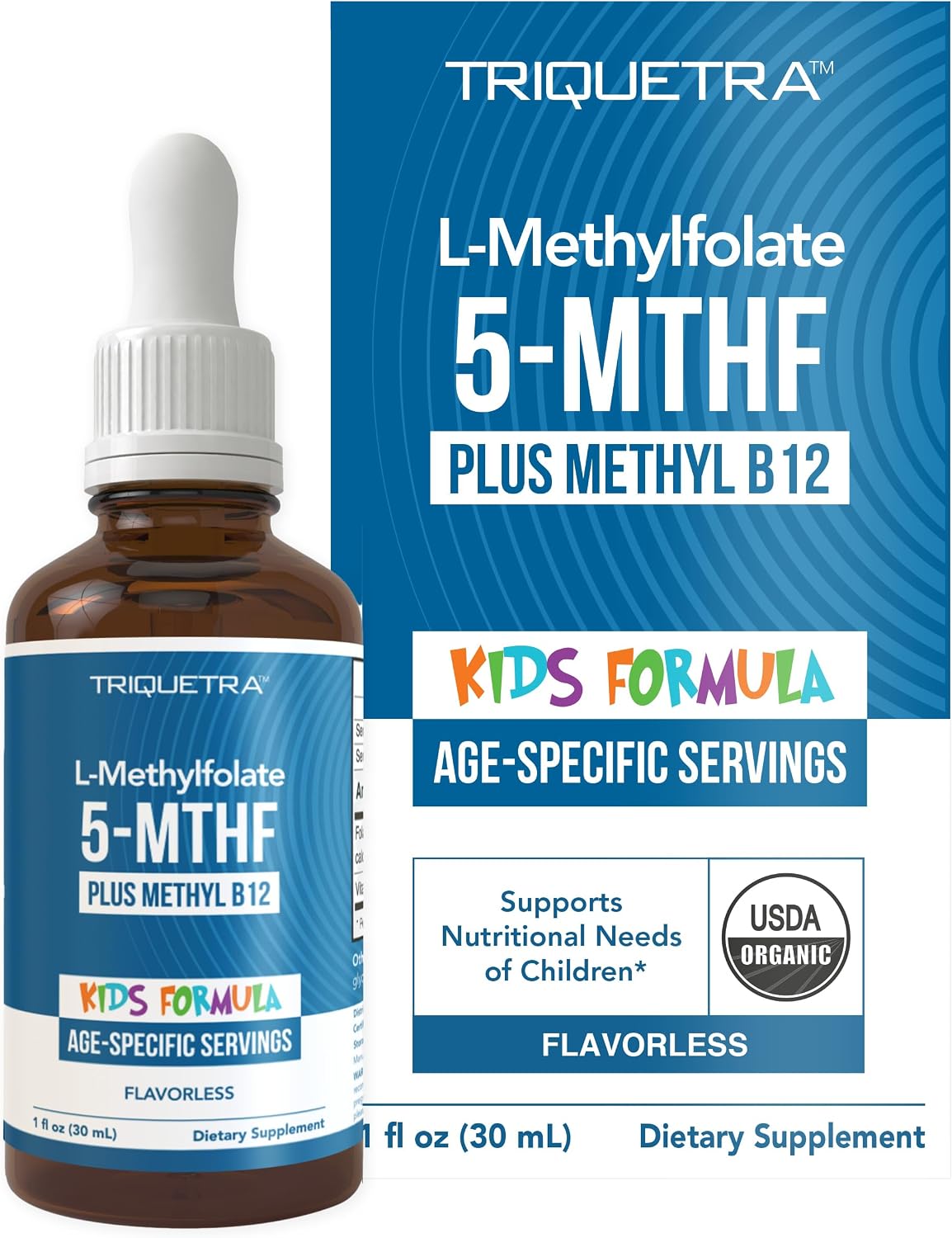 Organic Kids L-Methylfolate + Methyl B12 – Organic certified ingredients —the L-methylfolate is derived from – Image 9