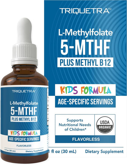 Organic Kids L-Methylfolate + Methyl B12 – Organic certified ingredients —the L-methylfolate is derived from – Image 9