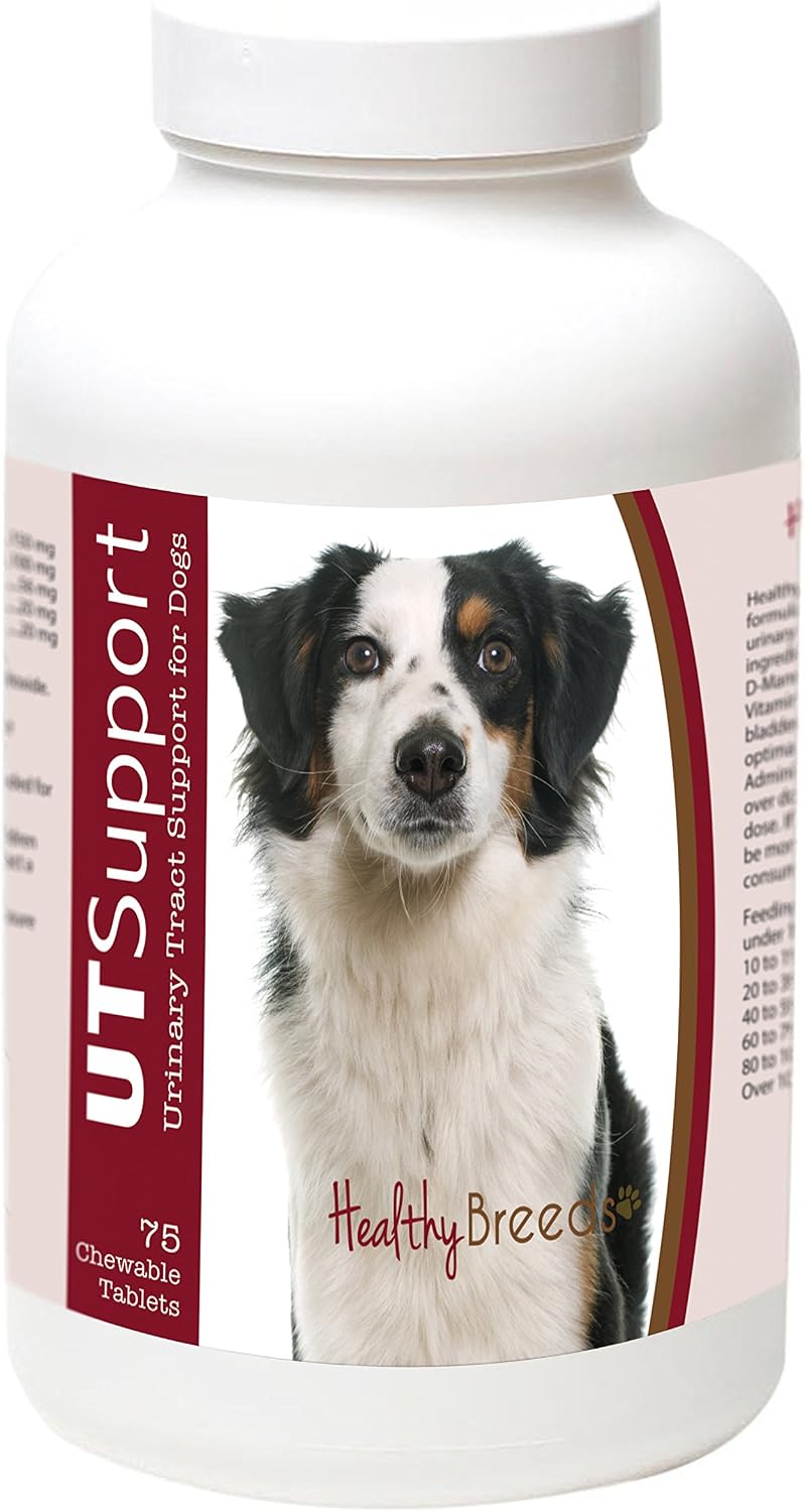 Healthy Breeds Miniature American Shepherd Cranberry Chewables - Urinary Tract Support - 75 Count - görsel 1